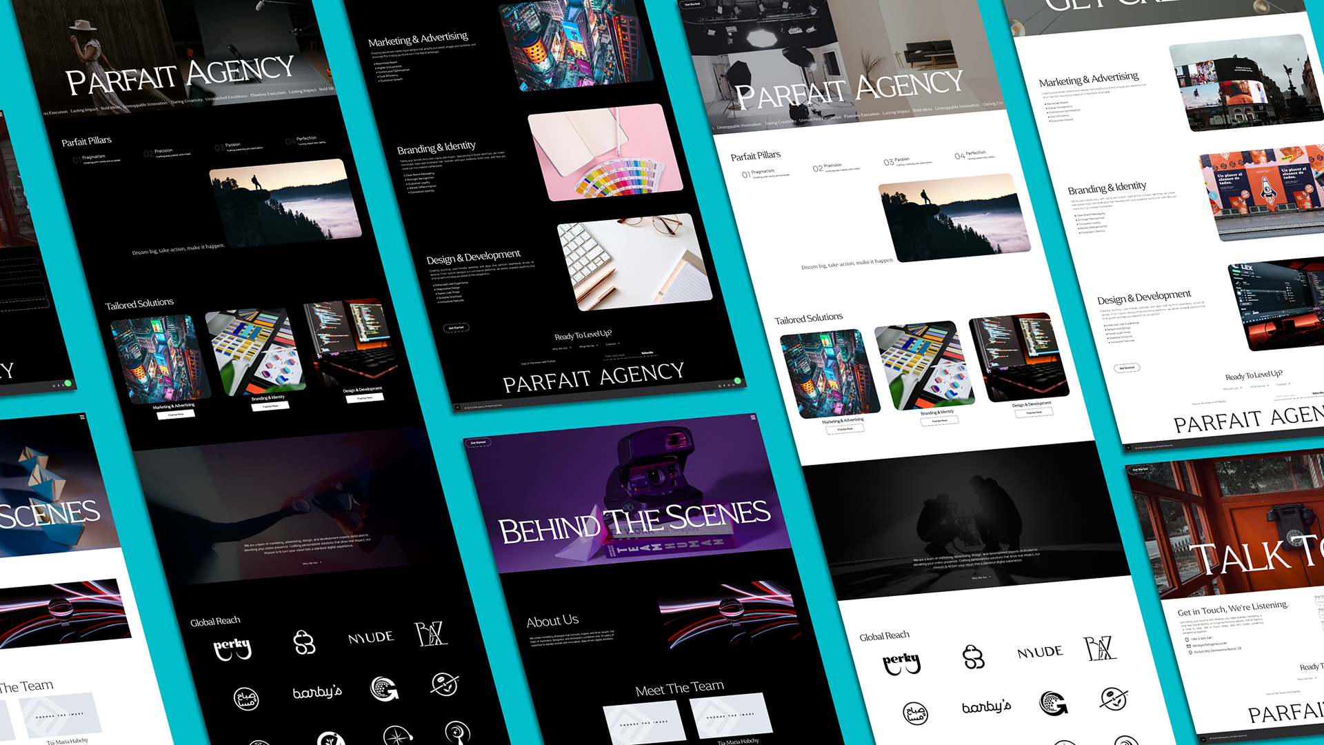 Parfait Agency Website